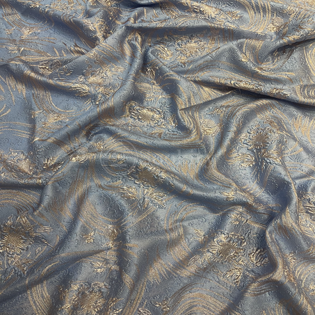 Broché - Fleur solitaire en Bleu ciel