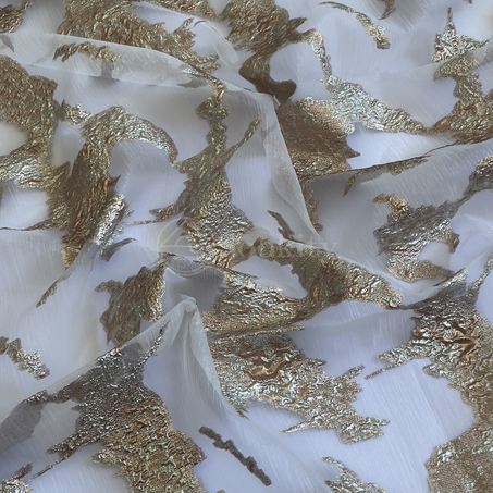 Organza - Île abandonnée en Doré vert eau