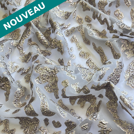 Organza - Archipels en Doré bordeaux