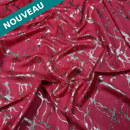 Broché - Ondes en Framboise doré