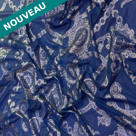 Tlija - Chaînes en Bleu pétrole