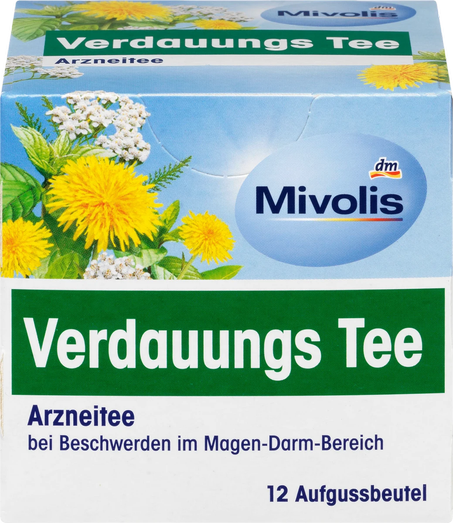 Mivolis Thé médicinal, thé digestif (12 sachets)