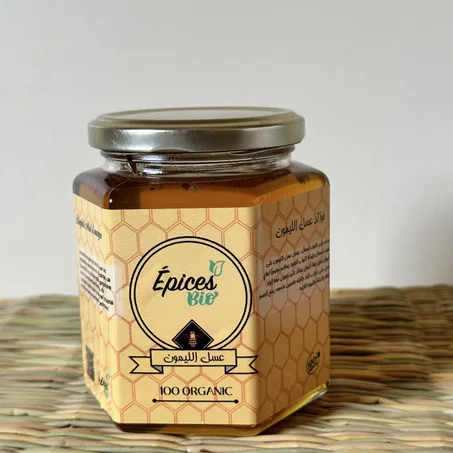 عسل الليمون الطبيعي