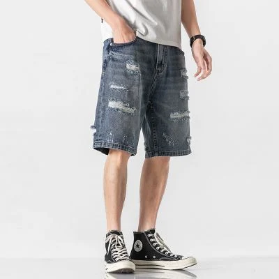 Short jean baggy