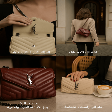 🎀 شنطة YSL ديال الأناقة العالية 🌟