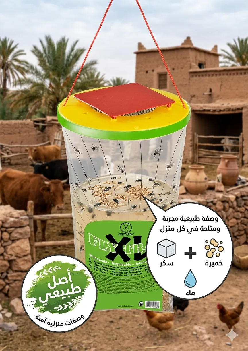 مصيدة طبيعية مناسبة للمزارع والحظائر