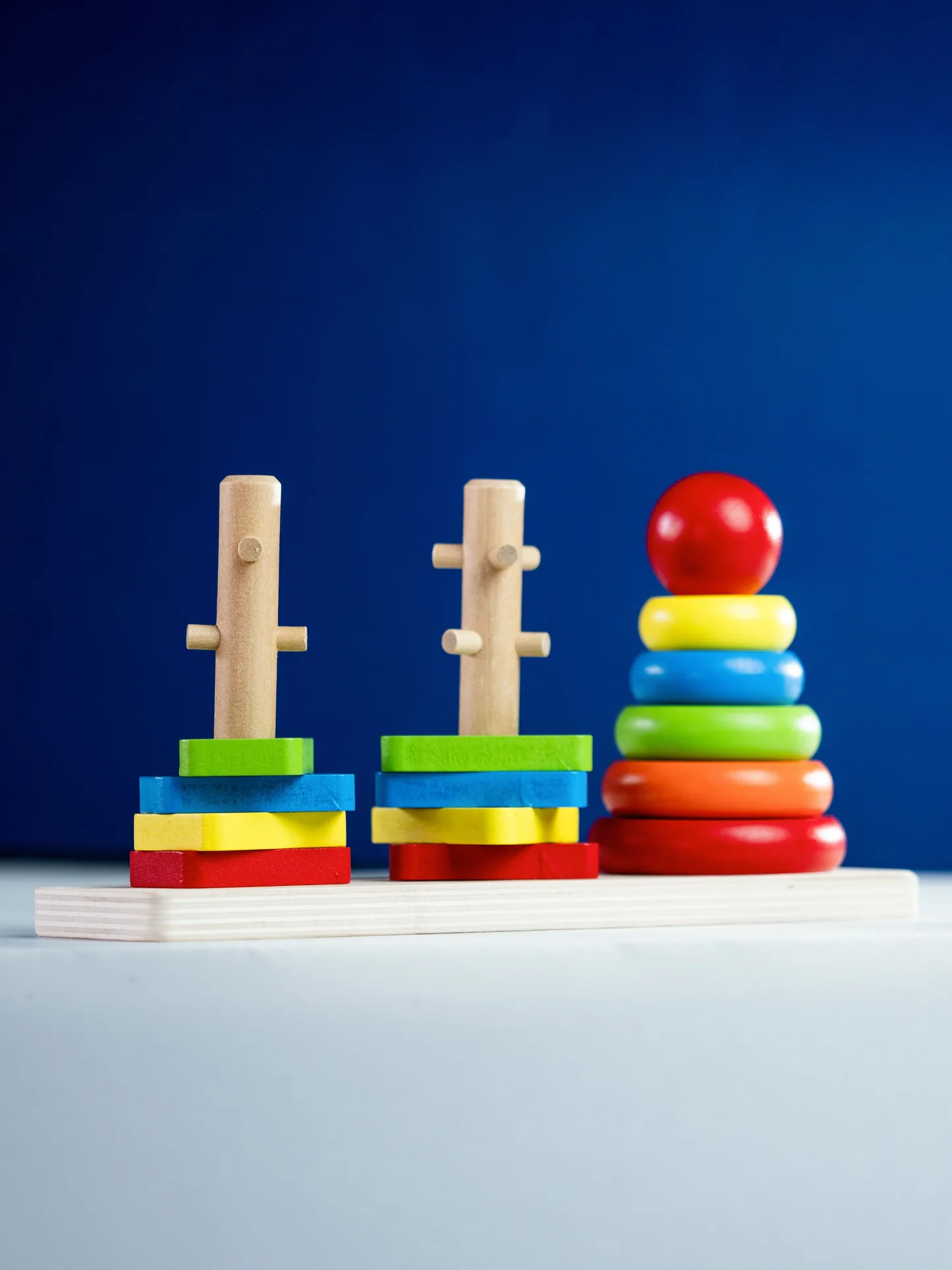 Pack Montessori de 5 jouets éducatifs en bois