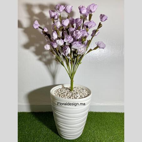 Arbre Bouquet Mauve           Dimensions : 0,9m complet