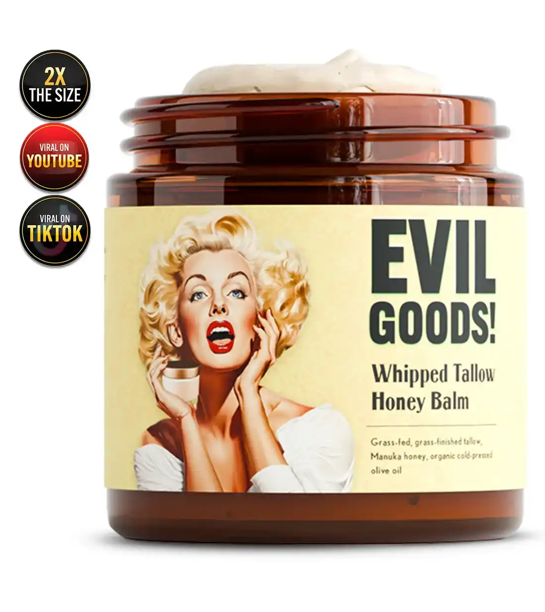 EvilGoods Bálsamo Con Sebo De Res Y Miel De Manuka