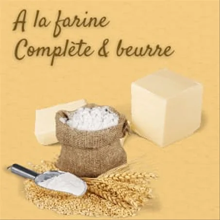 A la farine compléte & beurre