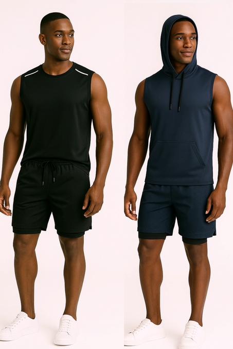 باك 2 بدلات  رياضية عصرية