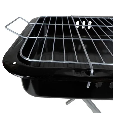 شواية الباربيكيو المحمولة بتصميم قابل للطي Barbecue Portatif Avec Design Pliable et Pieds Durable BARBECUE-