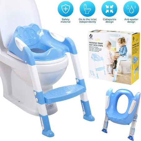 كرسي المرحاض للاطفال بسلم