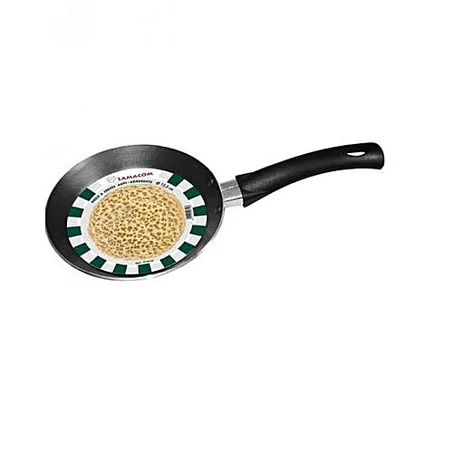 LAMACOM Poêle à crêpes مقلاة لتحضير البغرير غير قابلة للالتصاق- كلاسيك 12 سم
