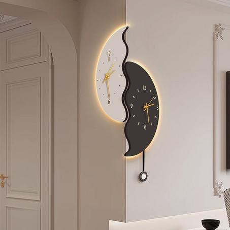 ساعة الزوايا المضيئة — لأنك تستحق الأناقة في كل تفاصيلك