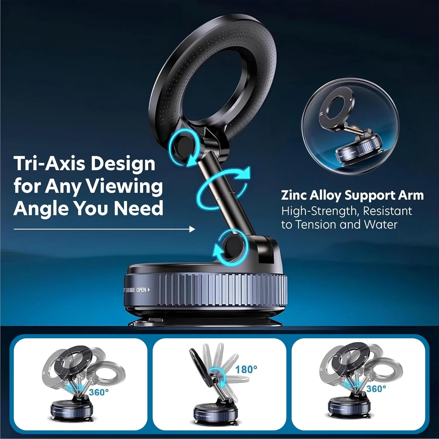 حامل هاتف مغناطيسي للسيارة