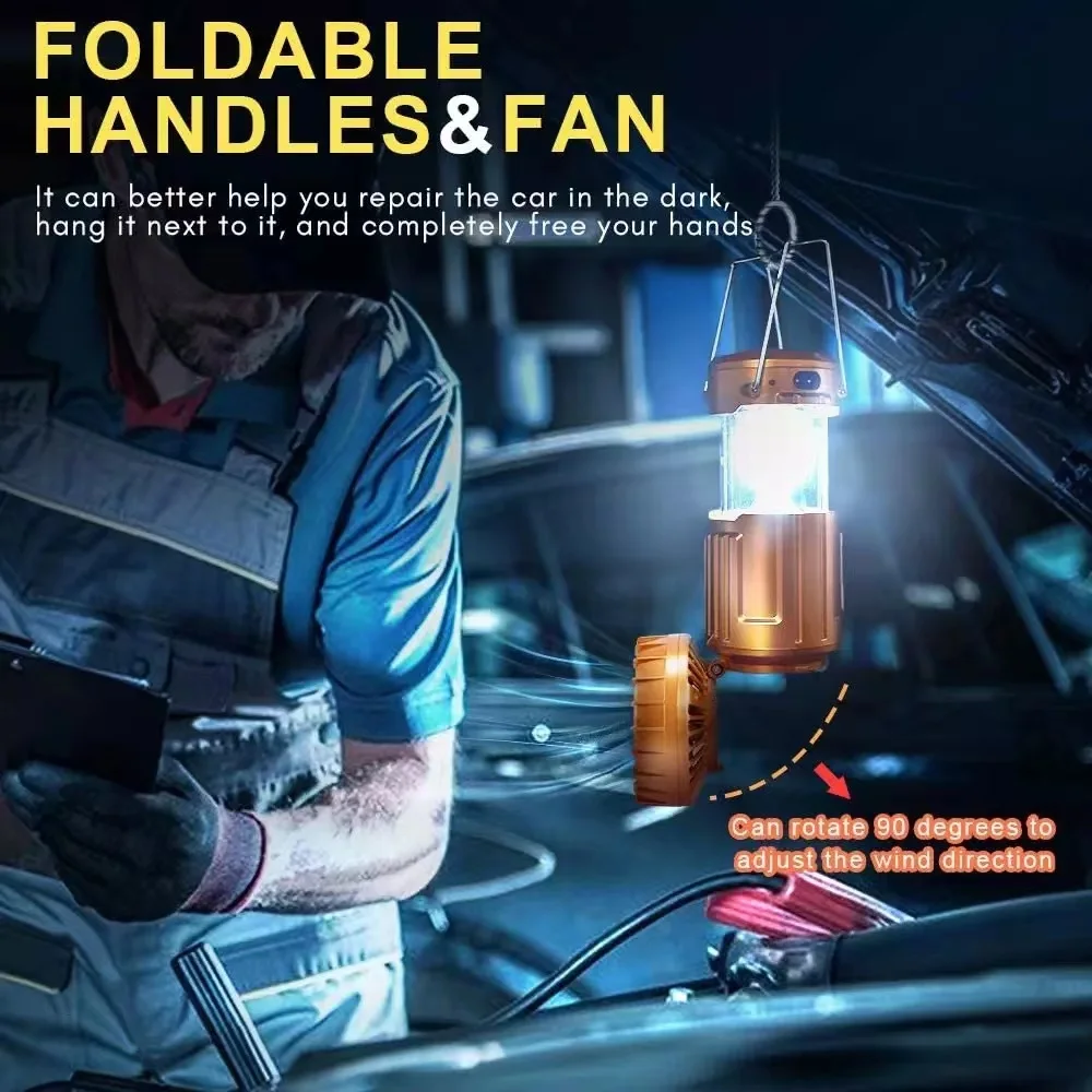 مصباح التخييم اليدوي