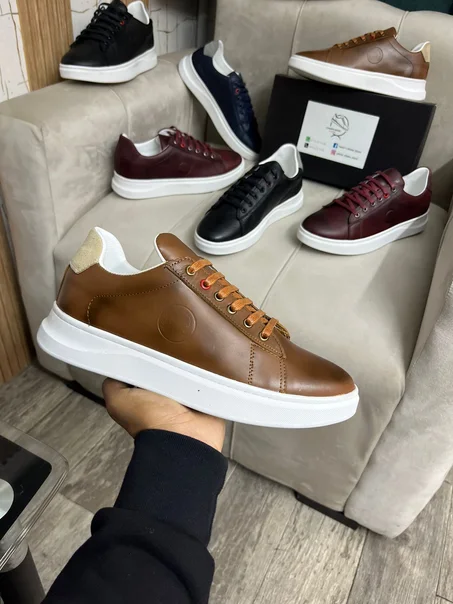 BASKEET CUIR 01 TABAC