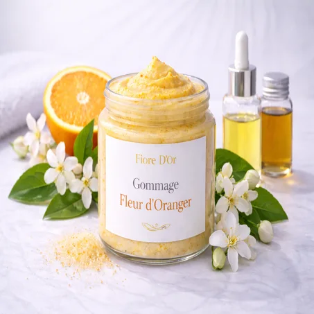 🍊🌼 Gommage Fleur d’Oranger