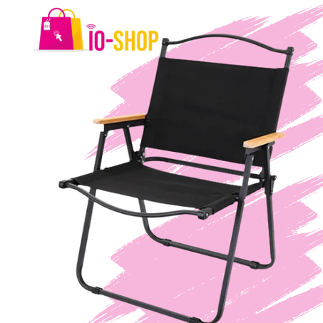 Chaise pliante portable pour la pêche, la plage et le camping.