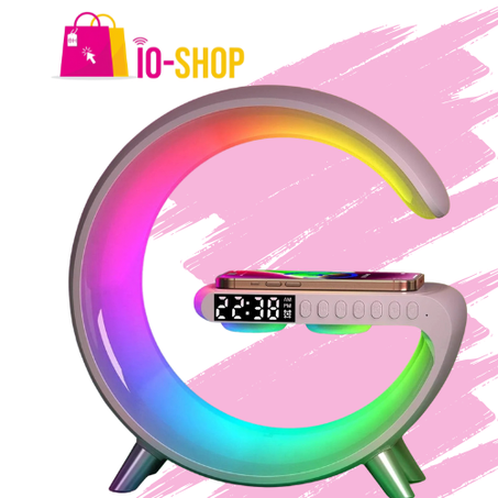 Pixa Lampe de charge sans fil haut-parleur