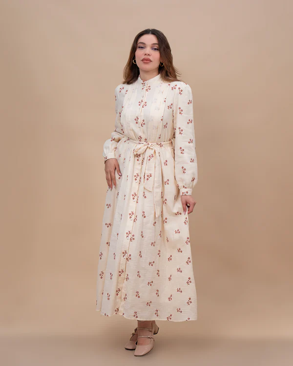 Robe Elia Brodée