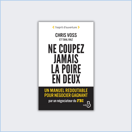 NE COUPEZ JAMAIS LA POIRE EN DEUX