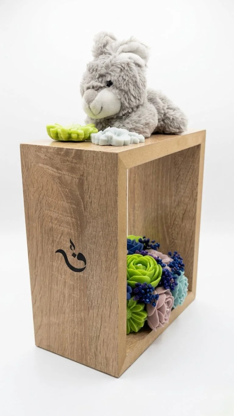 Cadre Bois Bouquet NUUN