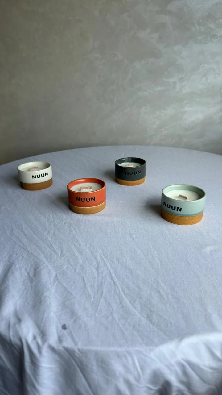 Bol 4 Saisons NUUN — Bougie Céramique