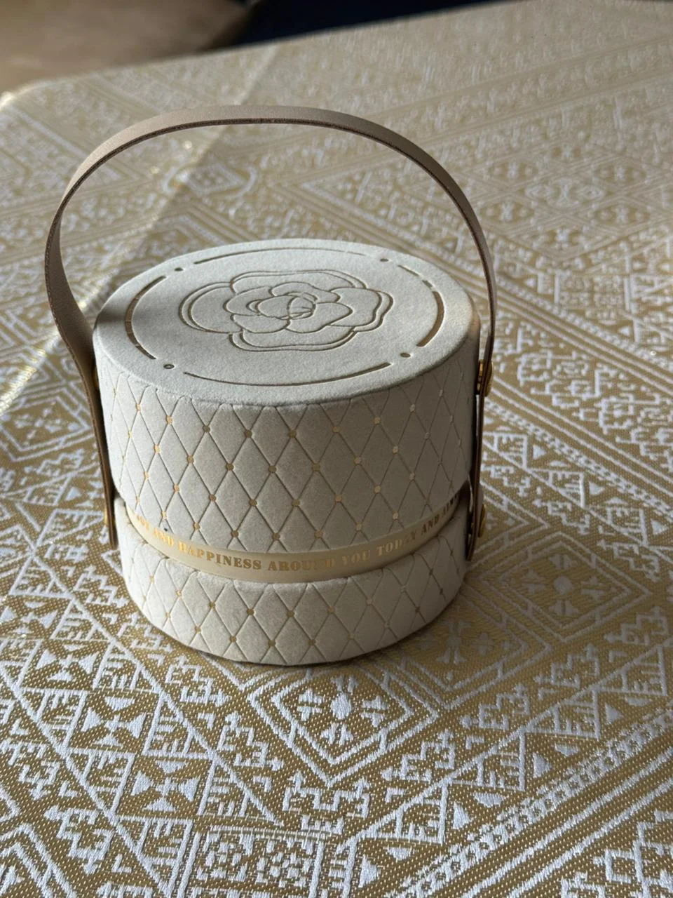 Coffret Box Ronde NUUN — Bouquet de Cire