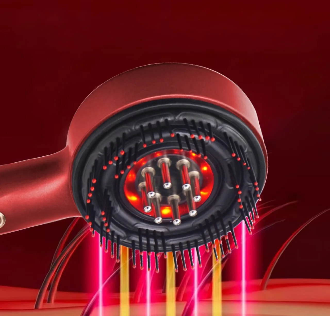 Technologie lumineuse pour des cheveux plus forts