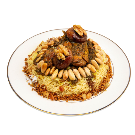 SEFFA AU POULET ( MEDFOUNA )