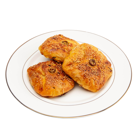 MSEMEN THON & LÉGUMES ( LES 3 PIÈCES )