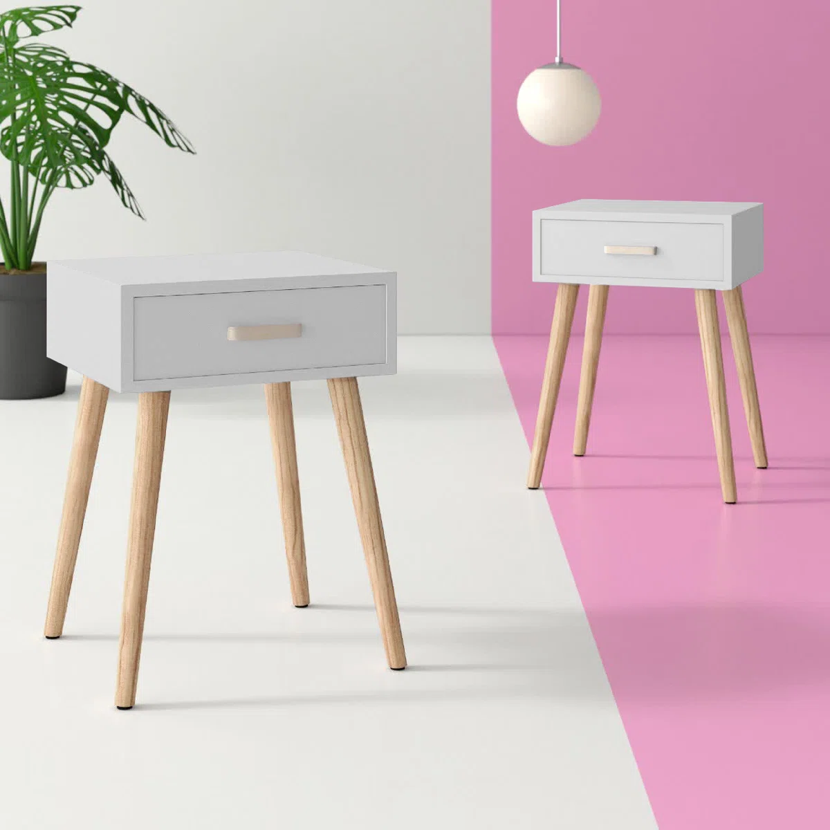 lot de 2 Tables de chevets