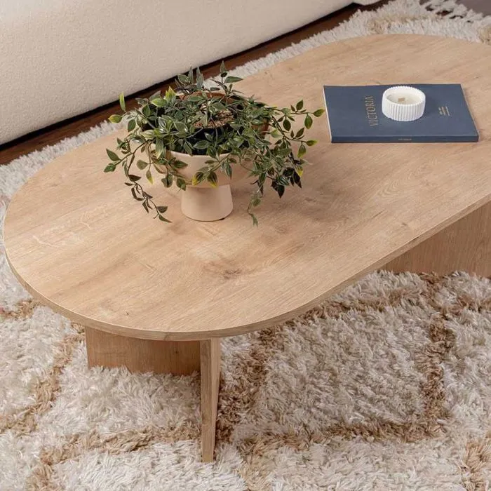 Table basse noyer