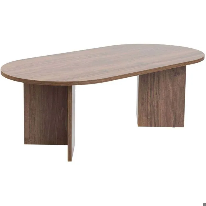 Table basse ovale