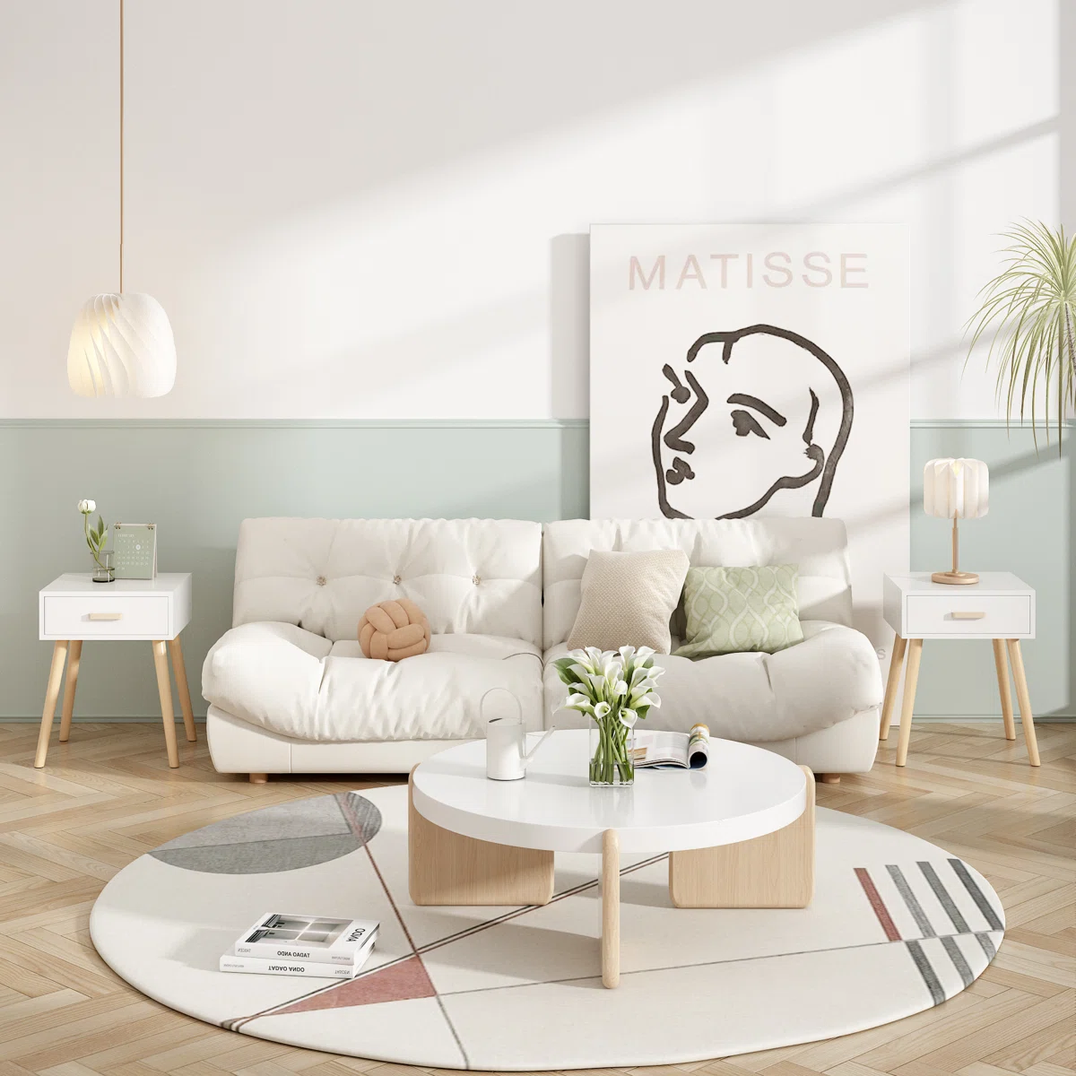 lot de 2 Tables de chevets