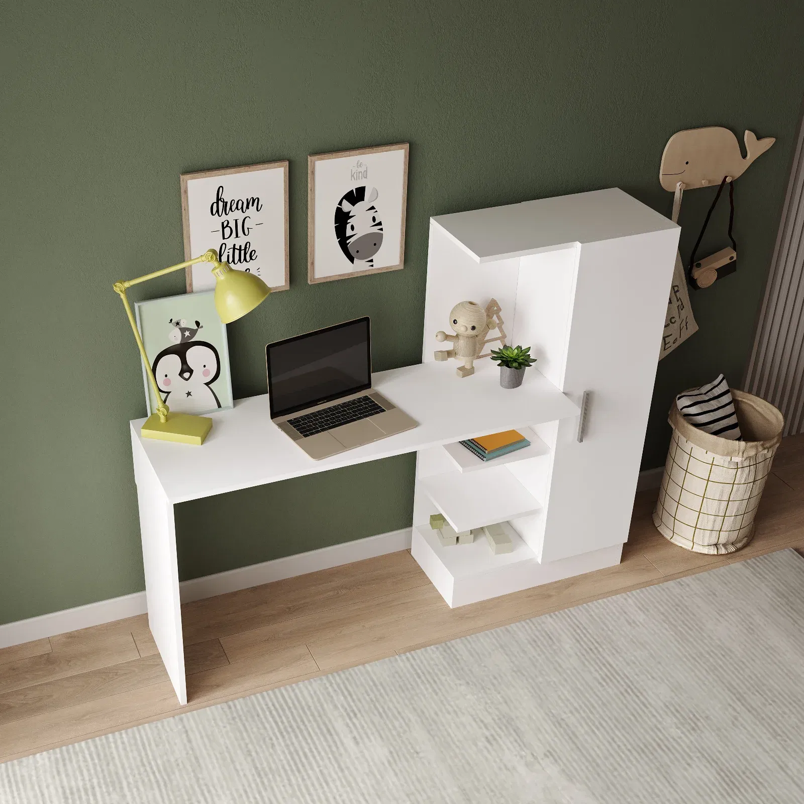 Bureau armoire