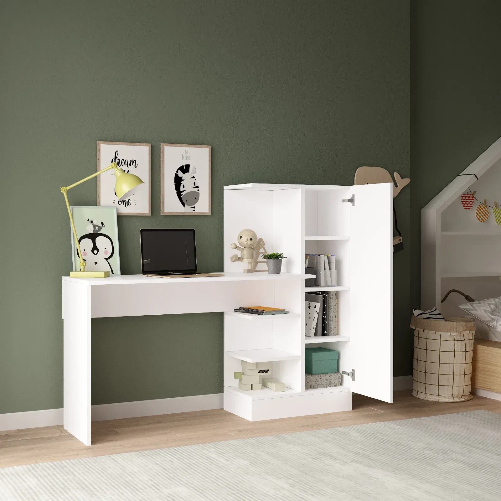 Bureau armoire