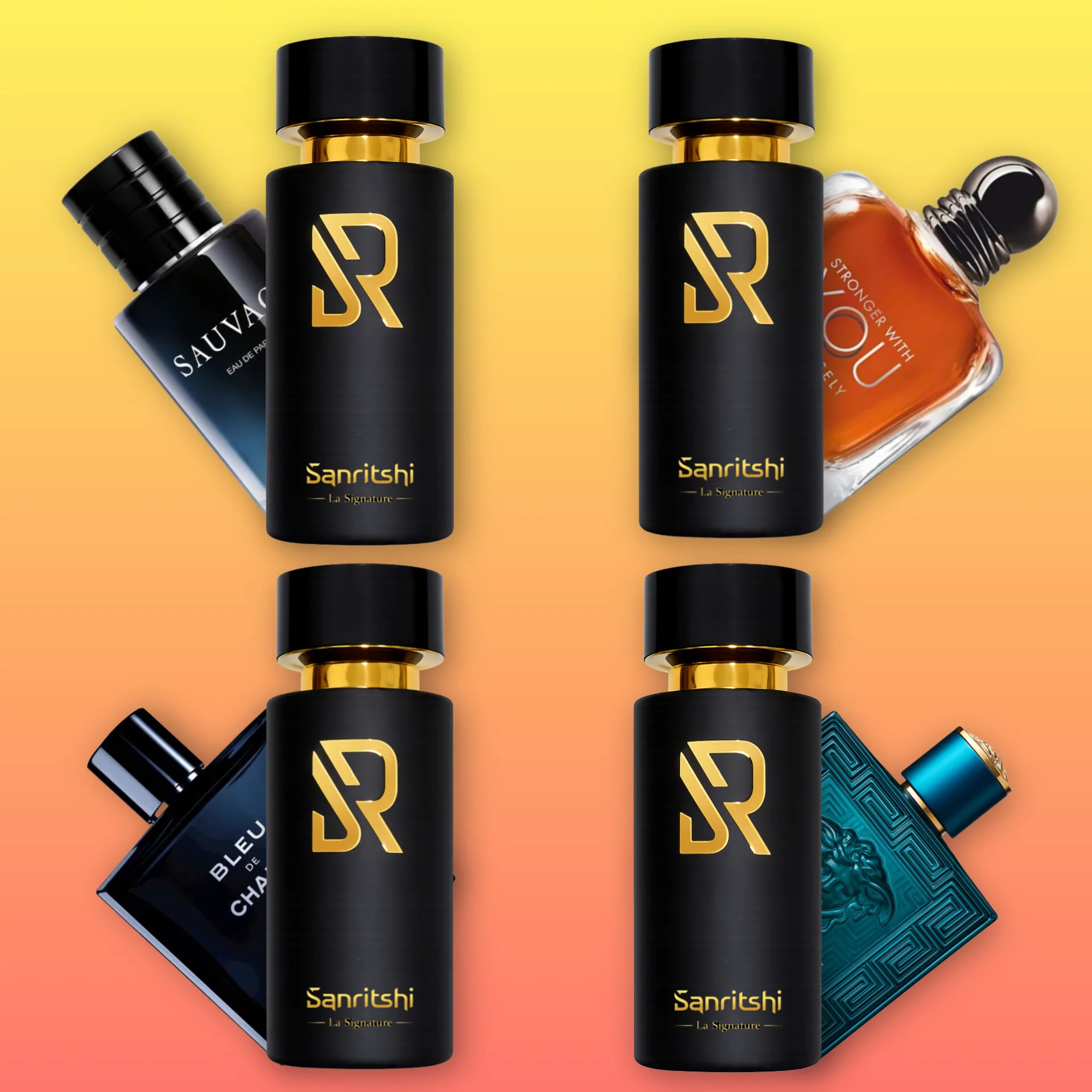 Pack 4 Parfums