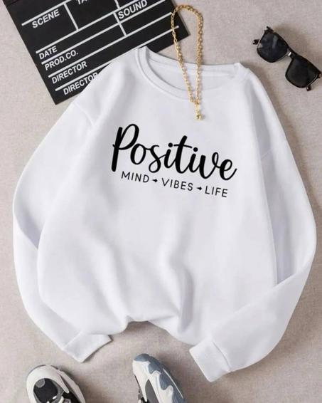 sweat-shirt positive