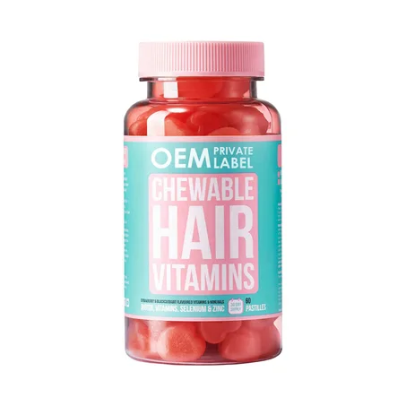 Chewable hair vitamins (60 pastilles)