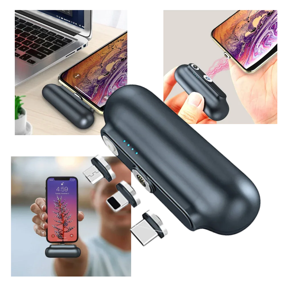 Mini Power-Bank sans fil