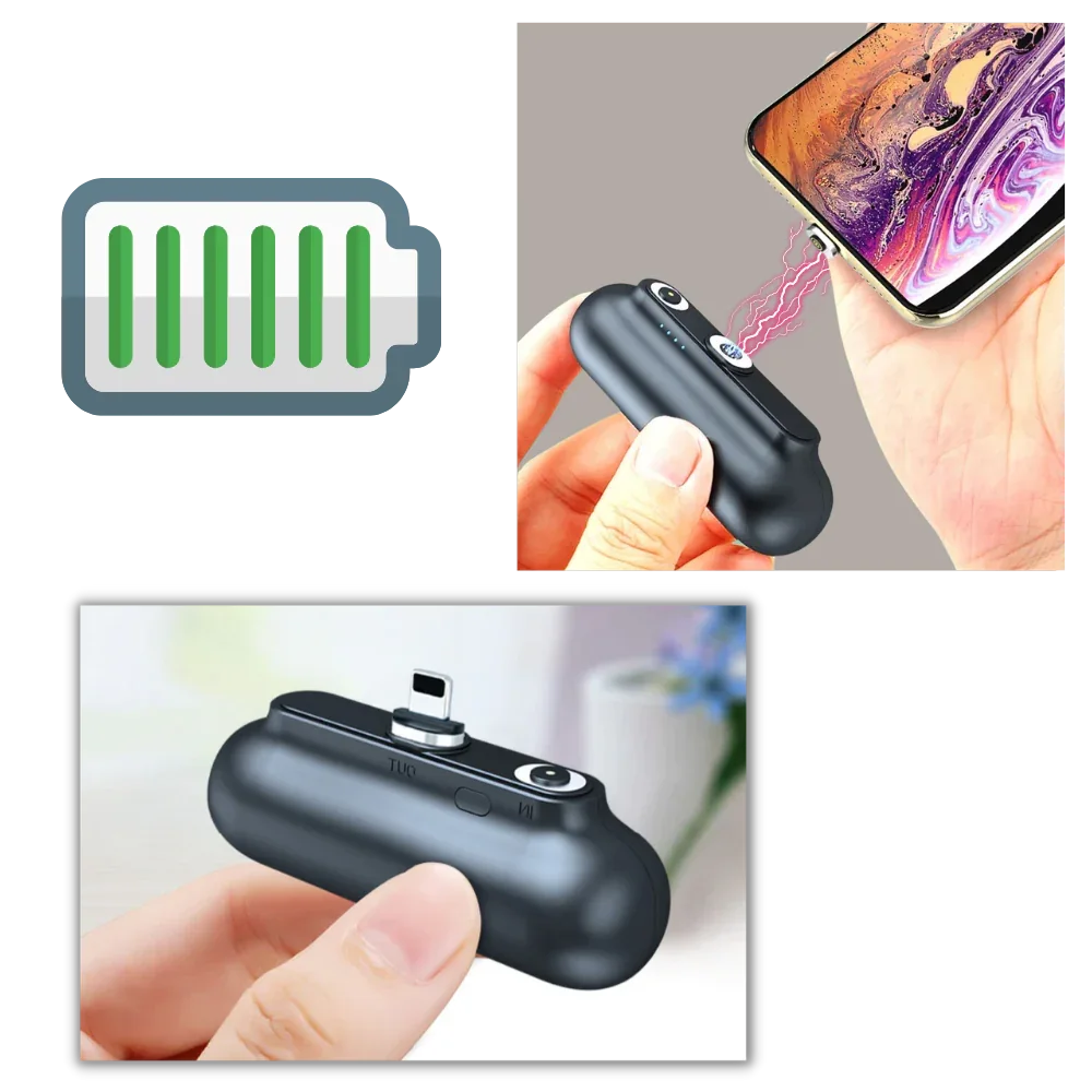 Mini Power-Bank sans fil