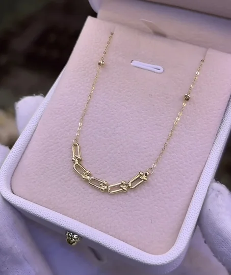 Collier en or tefani