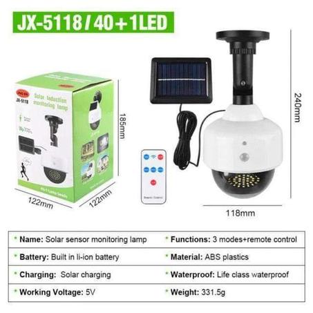 SOLAR SENSOR LAMP AVEC TELECOMMANDE مصباح الطاقة الشمسية بجهاز تحكم
