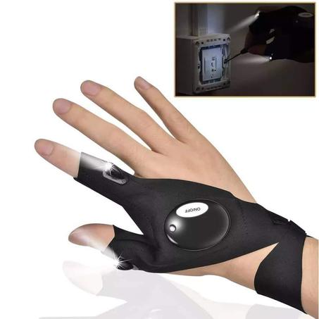 GLOVE LIGHT (GANT LED) القفاز المضيئ لكل الأعمال