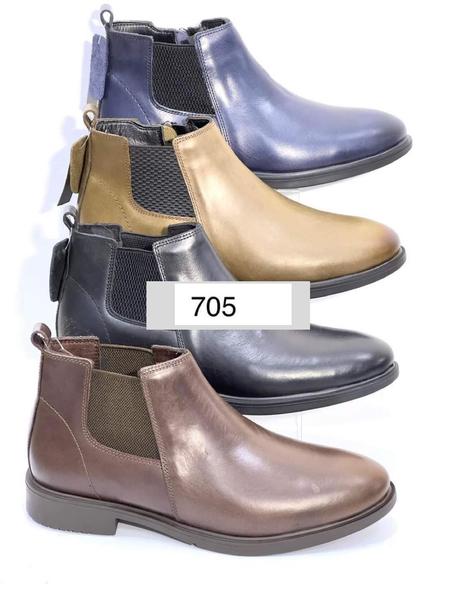 BOUTS HOMME 705 CUIRE بوتس رجالي جلد حر