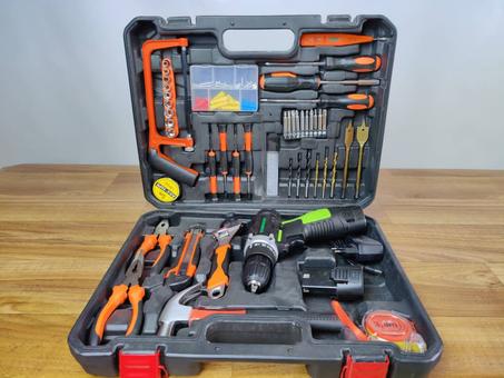 الحقيبة الميكانيكية المنزلية ، 108 قطعة !