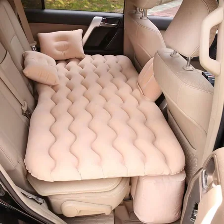 Matelas Gonflable de Voiture Multifonction avec Oreillers - Lit de Voyage